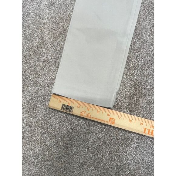 J. Jill womens essential slim ankle pants sz 8 cream stretch casual trouser - Picture 4 of 12